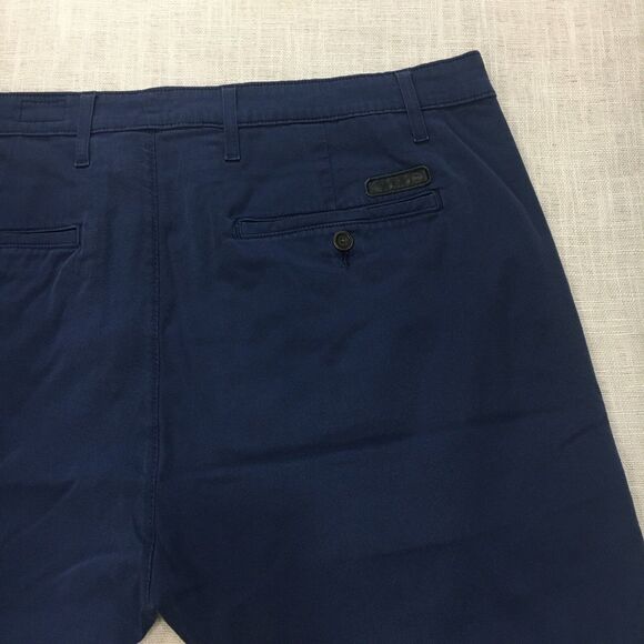 AG Adriano Goldschmied | The Wanderer Shorts| Men 38| Blue Slim Chino Stretch - Picture 7 of 12